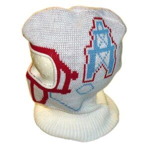Houston Oilers Vintage 90s Mens Beanie Winter hat cap Helmet Ski Mask New